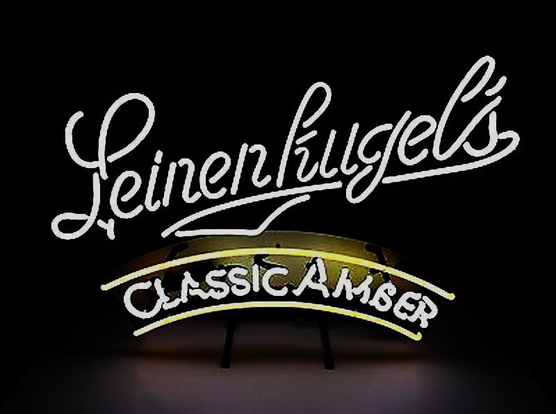 Leinenkugels Class Amber Neon Sign